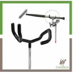 Boompole Camzilla Easy Hood C-Stand Metal Audio Boom Pole Holder Support Stand for Microphone